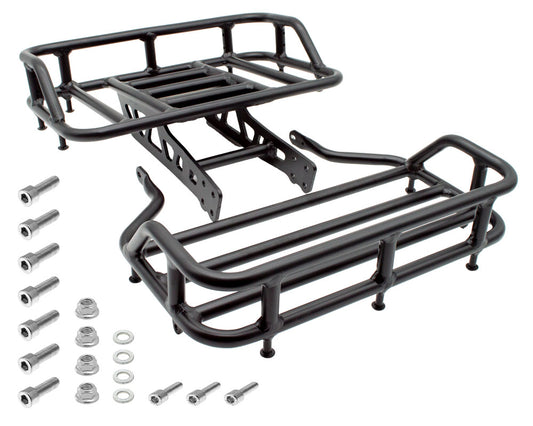 Burromax Utility Rack Set, Front and Rear, Black, Includes Hardware (Part #16106) HRH, HRS, XRA, XRB