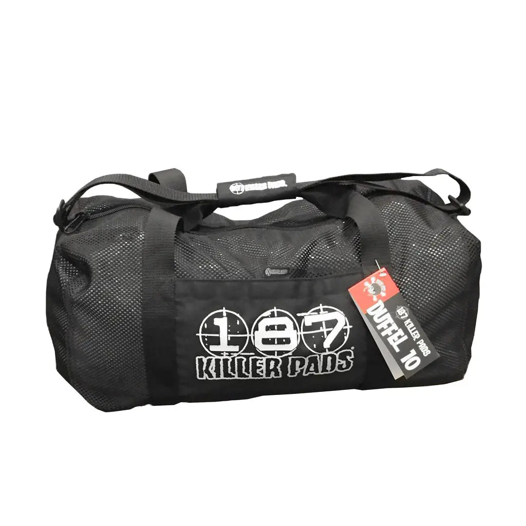 187 Mesh Duffel 10 Duffel Bag Black 187 Killer Pads