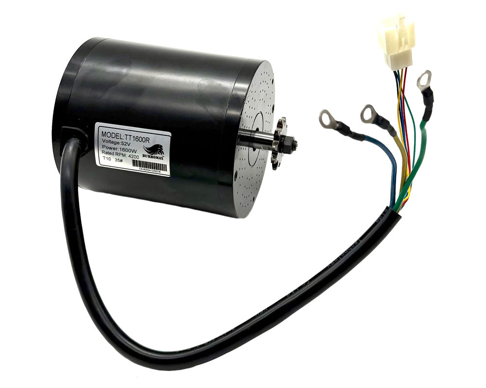 Burromax Motor, Brushless, 1600W with 3 Leads, Requires #19147 (Part #19072) Burromax