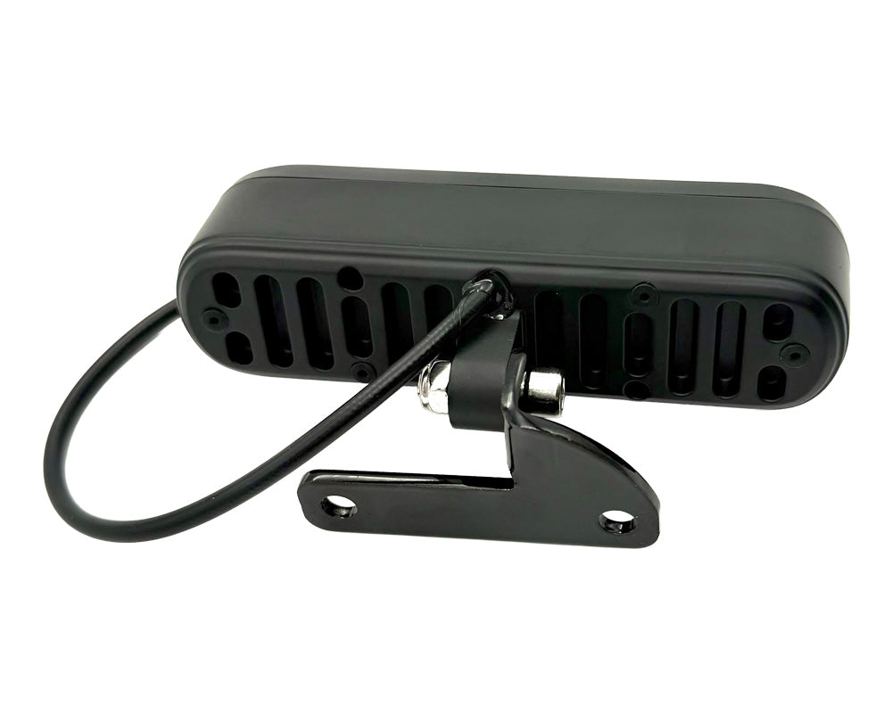 Burromax Headlight, Flat, 4 LED with Halo Side and Bracket (Part #19079) Fits TT1600R, HRH, HRS, XRA, XRB Burromax