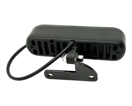 Burromax Headlight, Flat, 4 LED with Halo Side and Bracket (Part #19079) Fits TT1600R, HRH, HRS, XRA, XRB