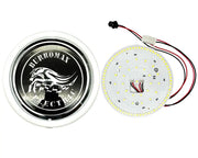 Burromax Logo, Side Light Assembly, Left Side (#2, #5) (Part #19087) Fits TT1000R, TTMAX Burromax