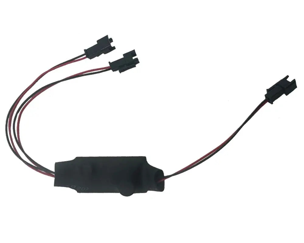 Burromax Constant Voltage Wire Adapter for LED Side Light, Halo Light Only, Black Connector (Part #19089) Fits TT1000R Burromax