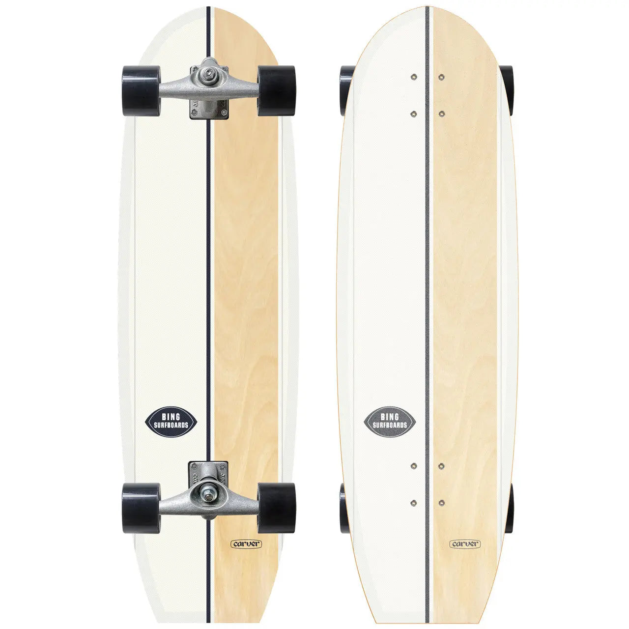 Carver x BING C7 Raw 37” Bing Continental Surfskate Carver Skateboards