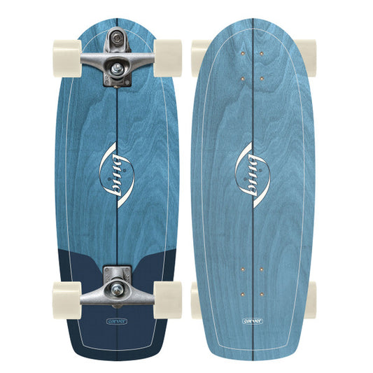 Carver x BING C7 Raw 27.5“ Bing Puck Surfskate