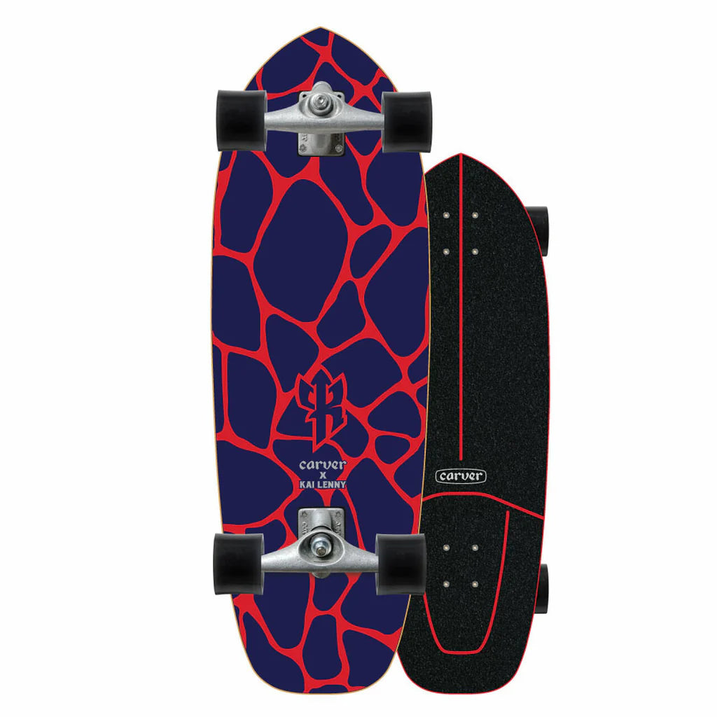 Carver C7 Raw 31" Kai Lenny Lava Surfskate Complete (2022)
