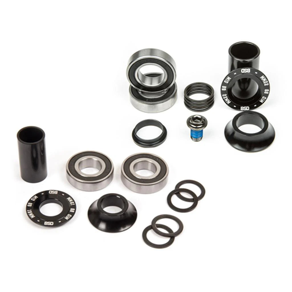 BSD Mid BB Set (22mm) - Black
