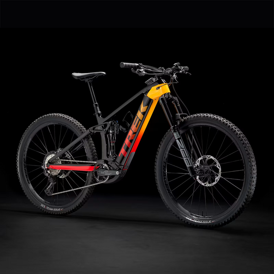 Trek Rail 9.8 XT Gen 3 Lg Trek Black/Marigold to Red Fade