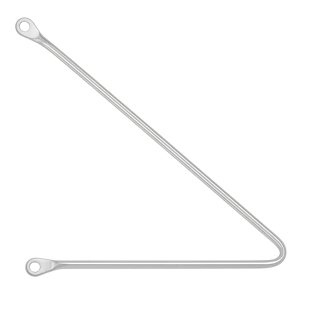 Electra 26" Cruiser Go! & Townie Go! 7D Front Fender Stay Silver ELECTRA