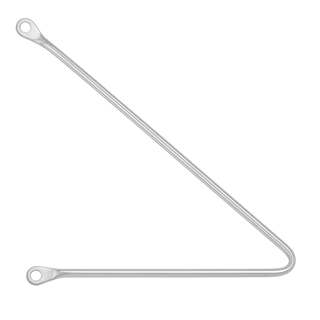 Electra 26" Cruiser Go! & Townie Go! 7D Front Fender Stay Silver