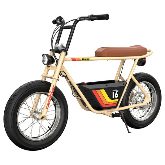 Razor Rambler 16 Electric Bike - Tan Razor