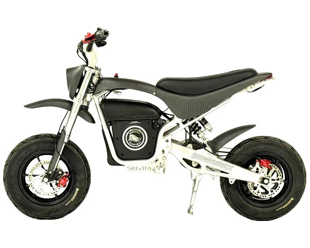 Burromax XRA 4.0 Electric Drag Bike, 4kw 72v, Competition Series Matte Black Carbon (#20050) Burromax