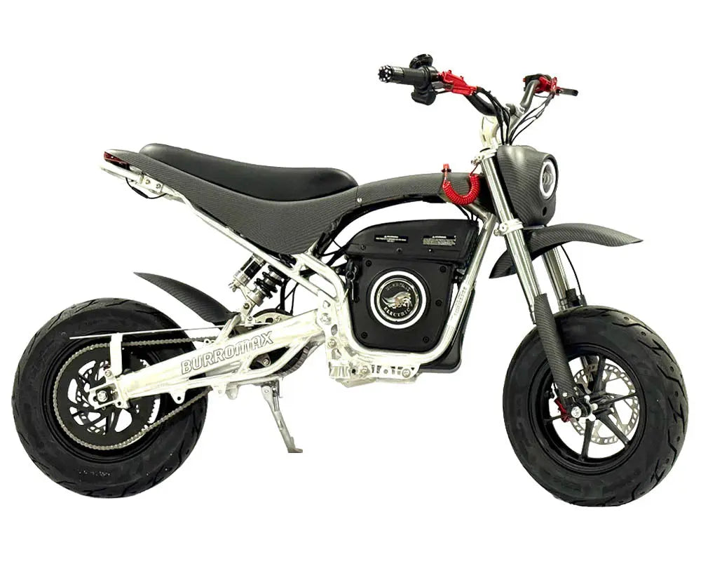 Burromax XRA 4.0 Electric Drag Bike, 4kw 72v, Competition Series Matte Black Carbon (#20050) Burromax