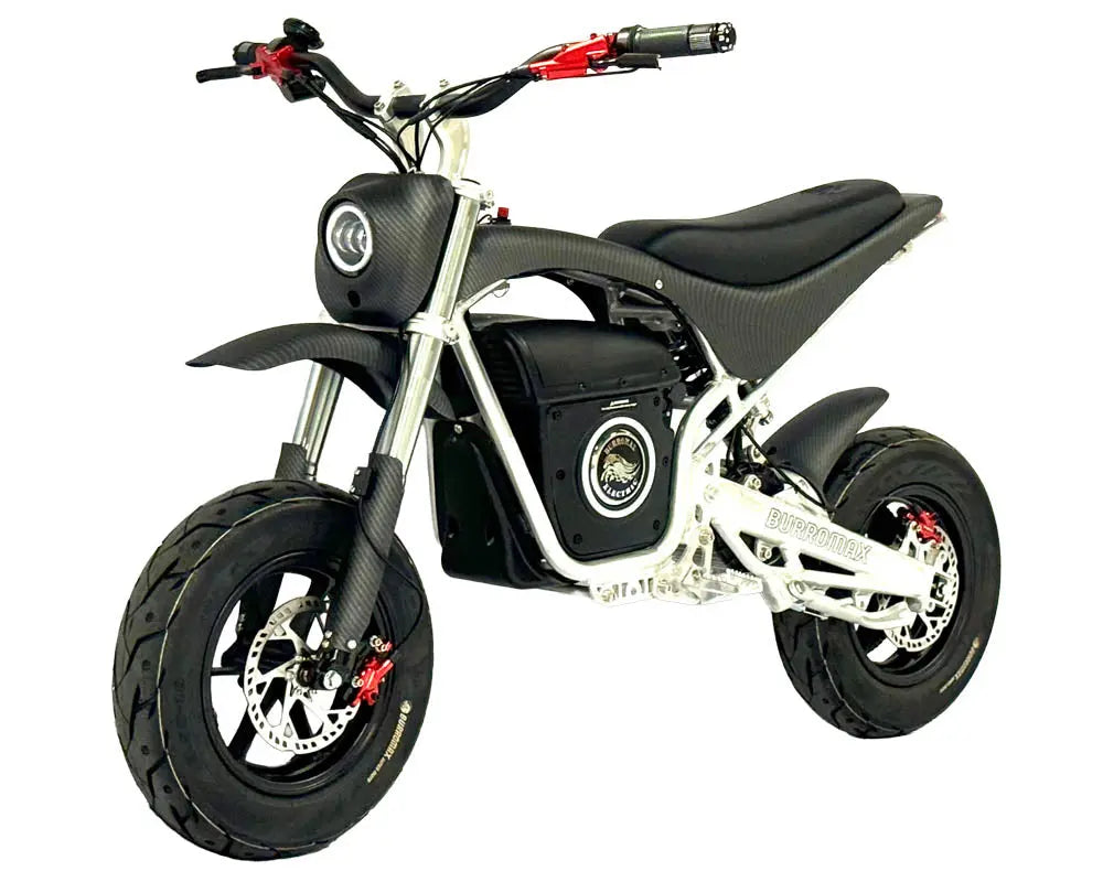 Burromax XRA 4.0 Electric Drag Bike, 4kw 72v, Competition Series Matte Black Carbon (#20050) Burromax