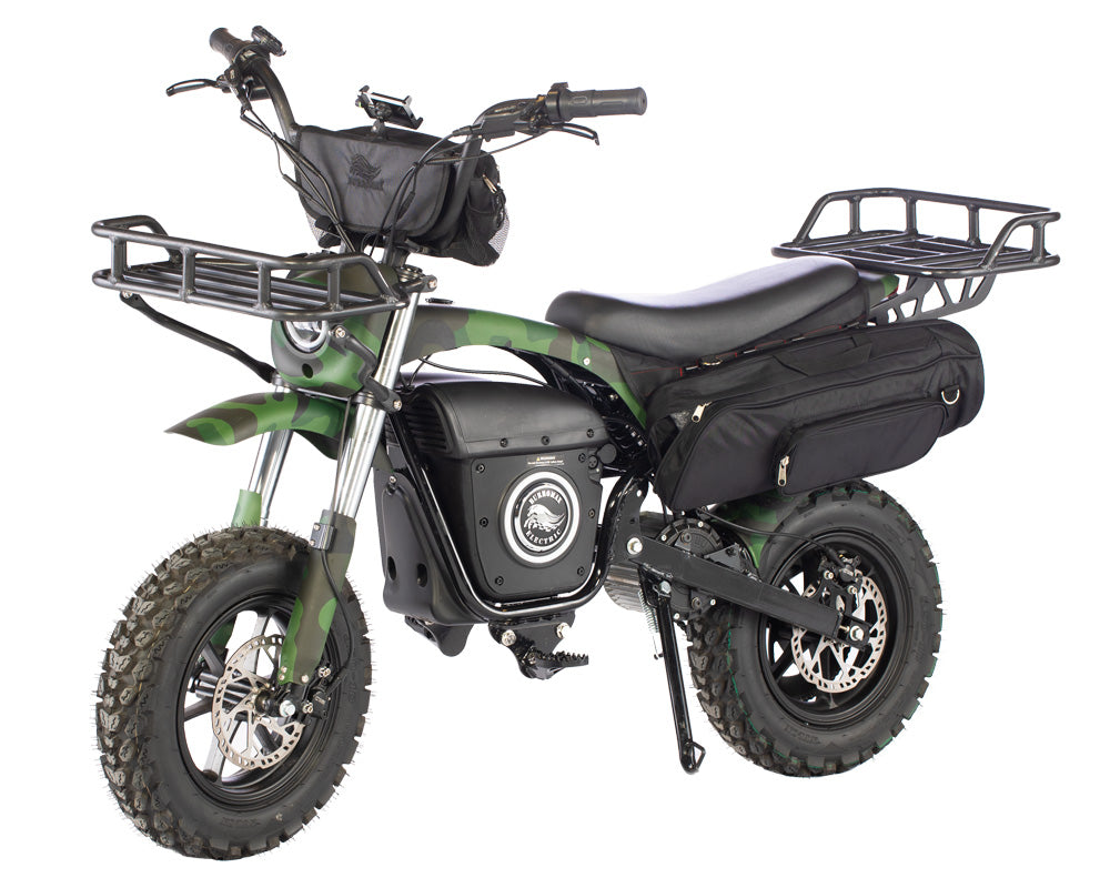 Burromax Electric Sportsman Bike, HRH Model 52V 3.5kW Burromax