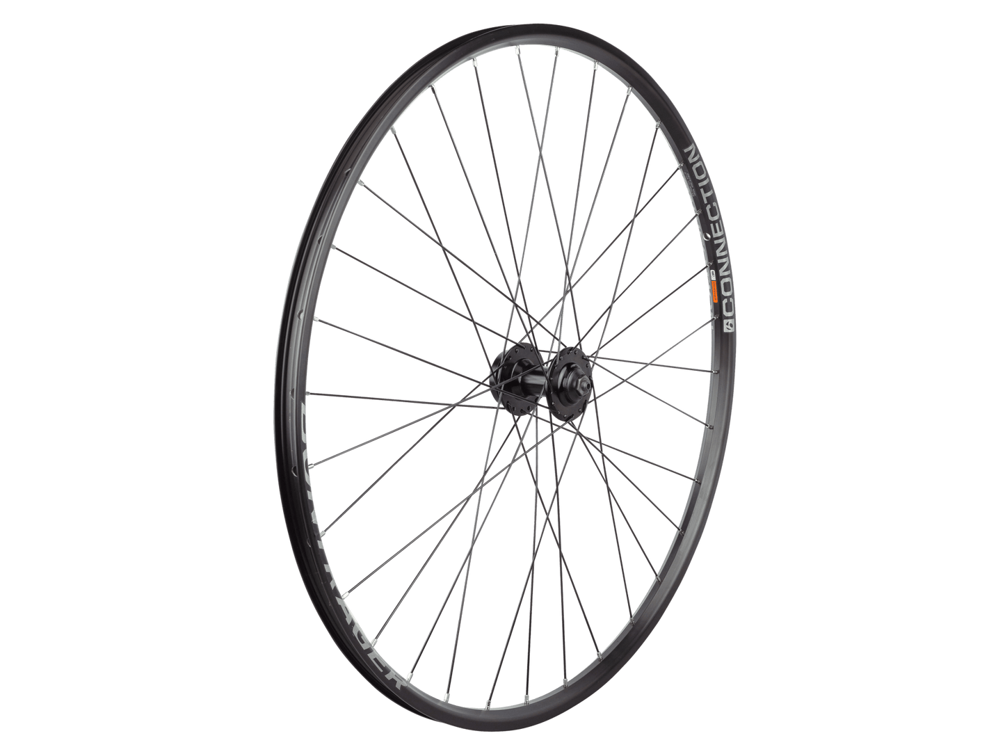 Bontrager Connection 700c 6-bolt Disc 32h Front Wheel Anthracite/Black