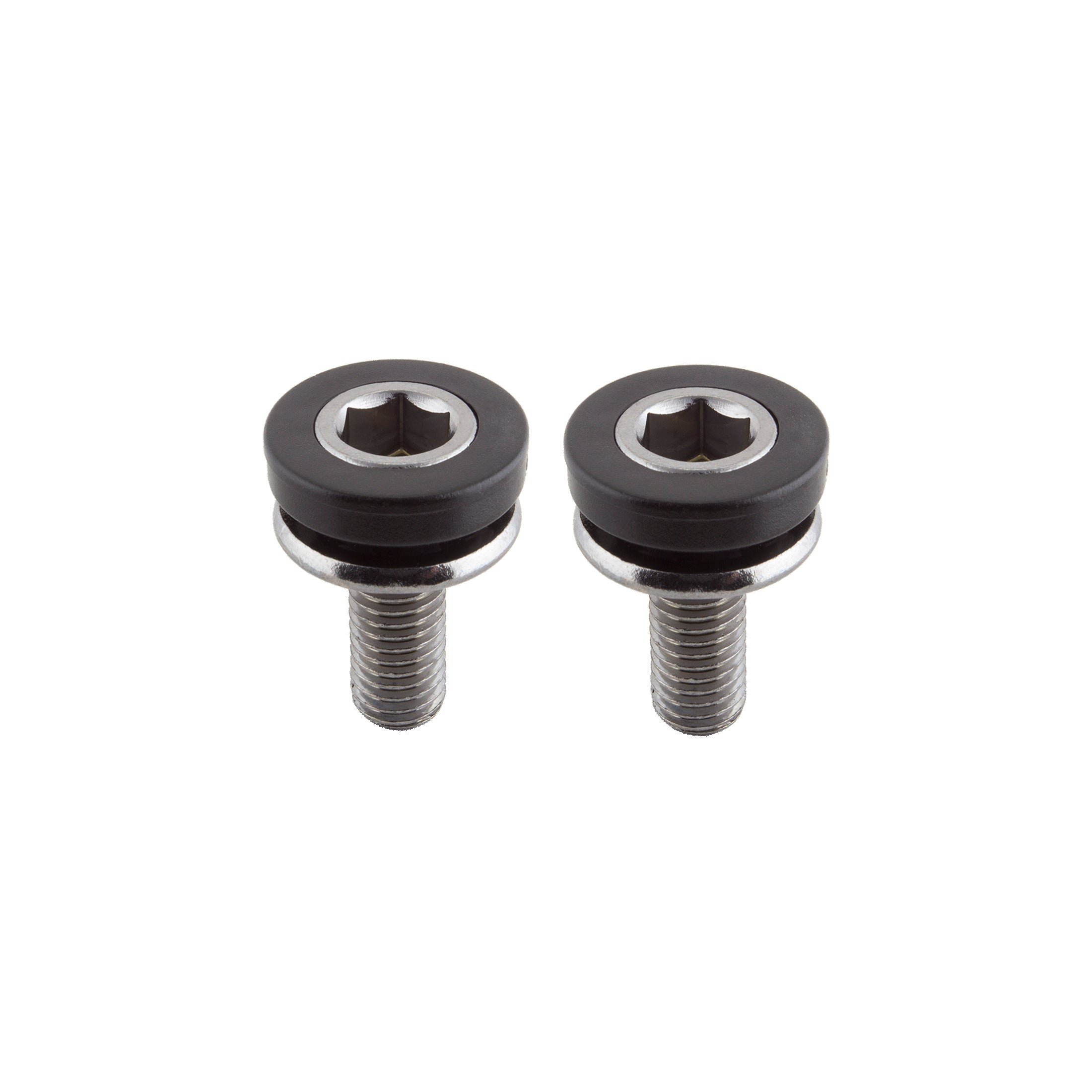 Hex Crank Arm Fixing Bolt & Cap Pair (8mm)