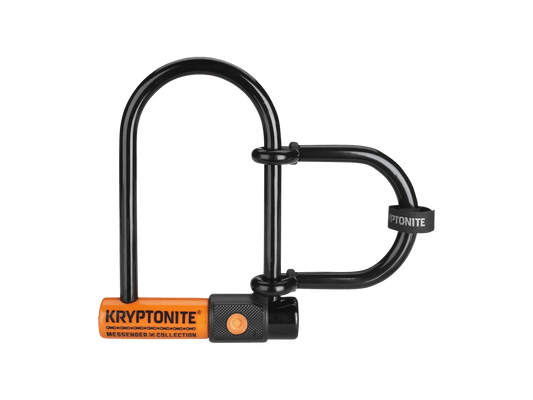 Kryptonite New-U Messenger Mini+ U-Lock 11mm x 16.5cm (6.5") x 9.5cm (3.75") Black