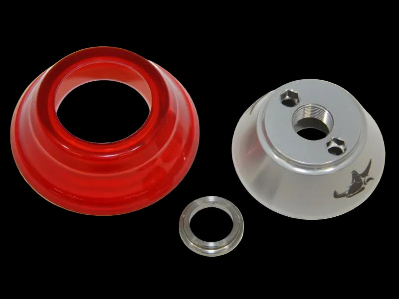 Animal Bikes PYN Rear Hub Guard Sleeve - Trans Red