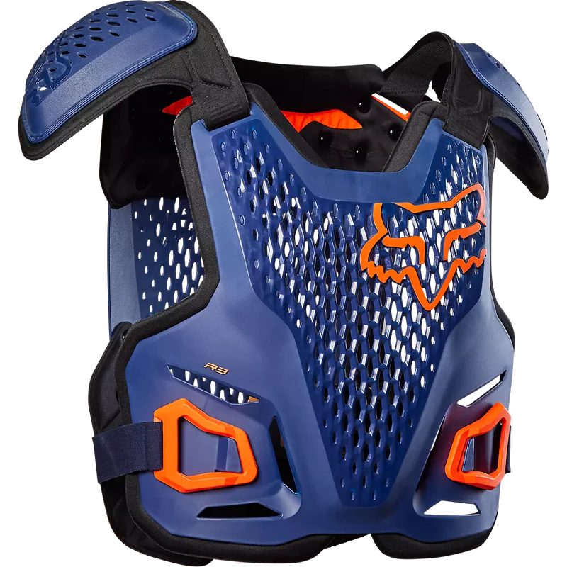 Fox Racing R3 Chest Guard (S/M) - Navy