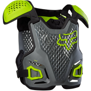 Fox Racing R3 Chest Guard (L/XL) - Dark Shadow Grey