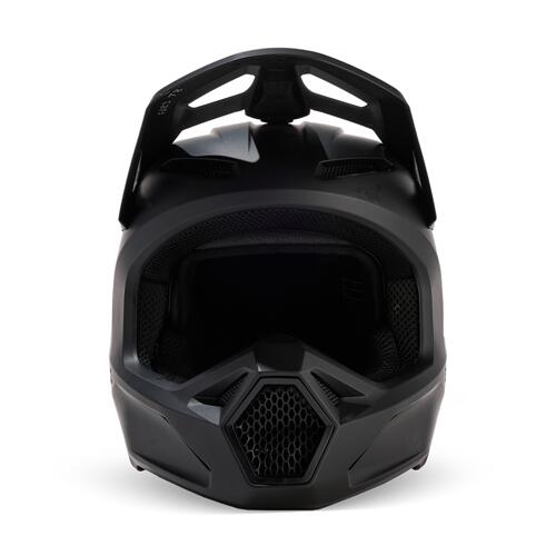 Fox Racing V1 Solid Helmet [MT BLK]