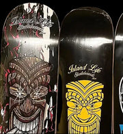 Island Life Skateboards Maui Wooden Tiki 8.0"