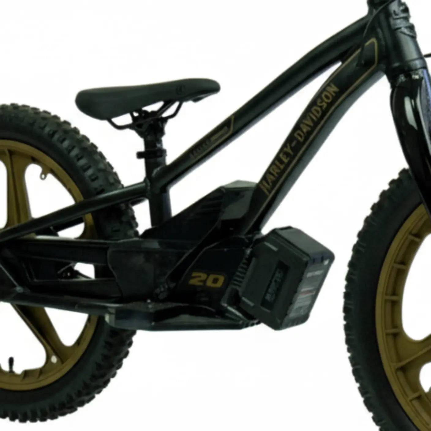 Stacyc Harley-Davidson 20eDRIVE Low Rider Edition Black/Gold STACYC