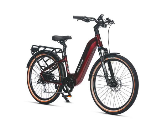 TROXUS TRAX PLUS STEP-THRU, 500/15, METALLIC RED, SMALL