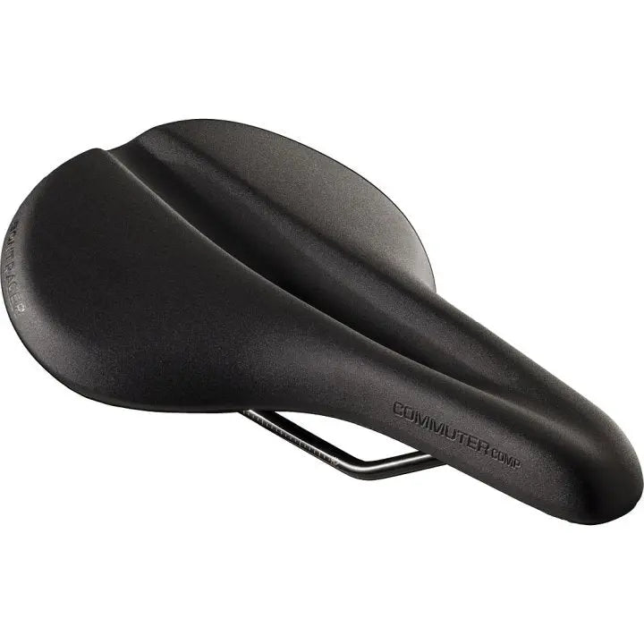 Bontrager Commuter Comp Saddle 185mm Black Bontrager
