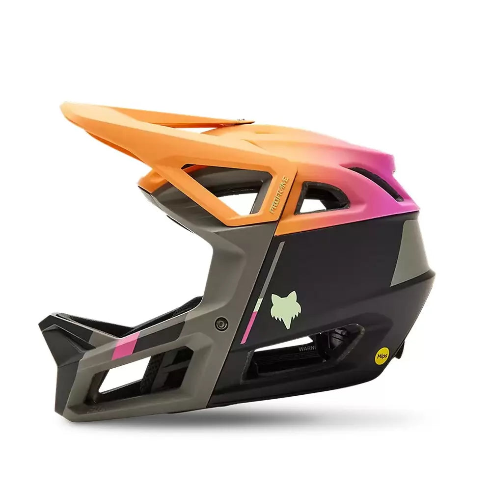 Fox Racing Proframe RS CLYZO Full Face Helmet - Orange, Large