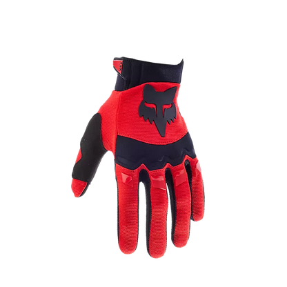 Fox Dirtpaw Gloves Fluorescent Red