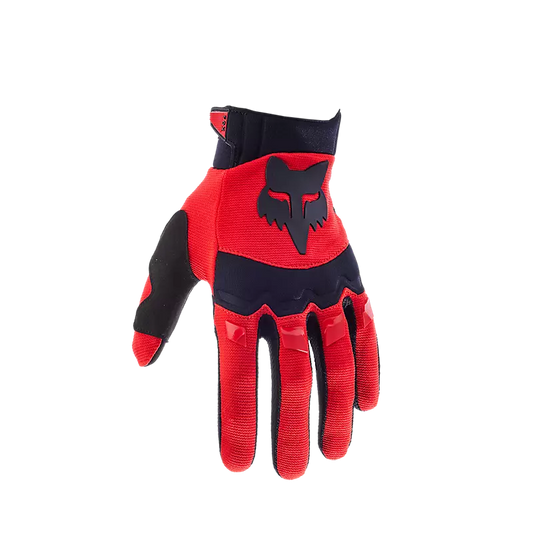Fox Dirtpaw Gloves Fluorescent Red