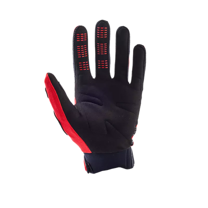 Fox Dirtpaw Gloves Fluorescent Red