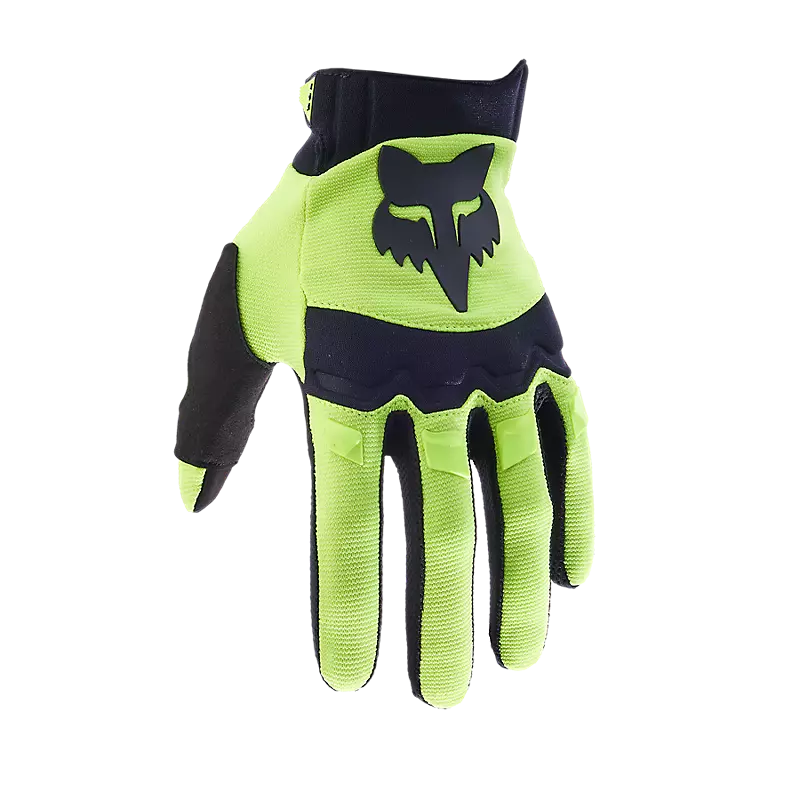 Fox Racing Dirtpaw Gloves - Fluorescent Yellow Fox Racing