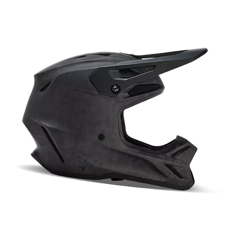Fox Racing V3 RS Carbon Matte Black Helmet Large