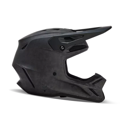 Fox Racing V3 RS Carbon Matte Black Helmet Large