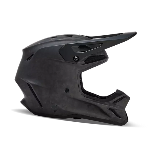Fox Racing V3 RS Carbon Matte Black Helmet Large