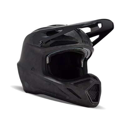 Fox Racing V3 RS Carbon Matte Black Helmet Large
