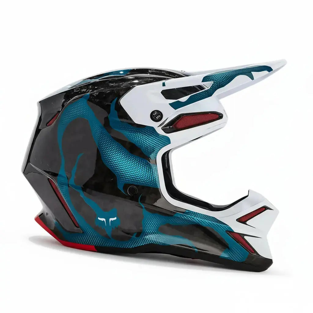 Fox Racing V3 RS Multi Withered Helmet X-Large Fox Racing