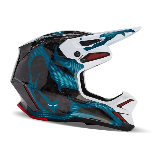 Fox Racing V3 RS Multi Withered Helmet Medium