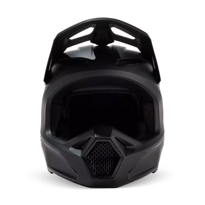 Fox Racing V1 Solid Helmet - Matte Black