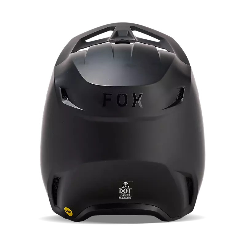Fox Racing V1 Solid Helmet - Matte Black