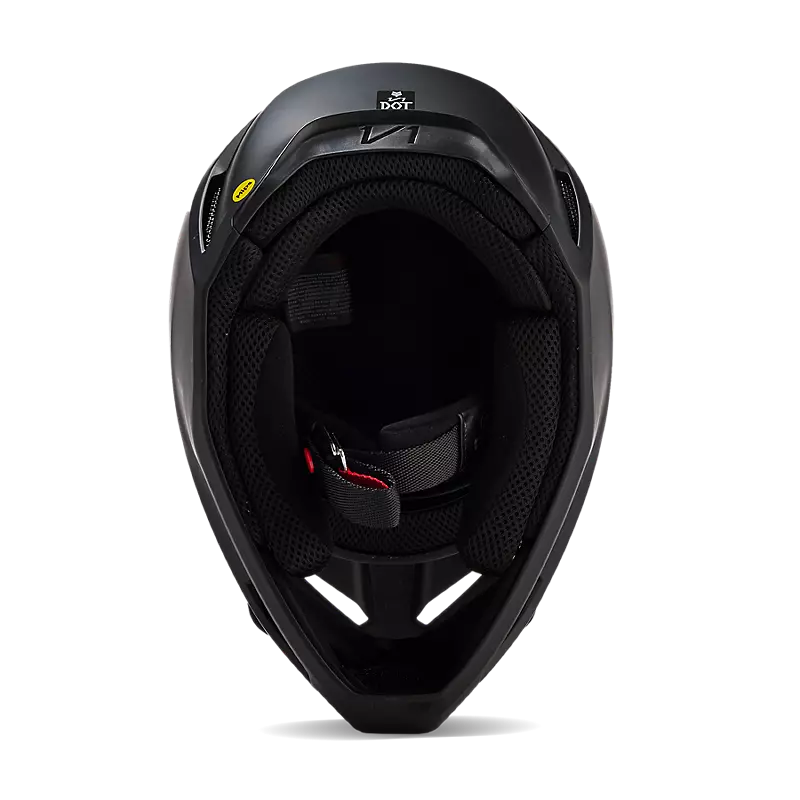 Fox Racing V1 Solid Helmet - Matte Black