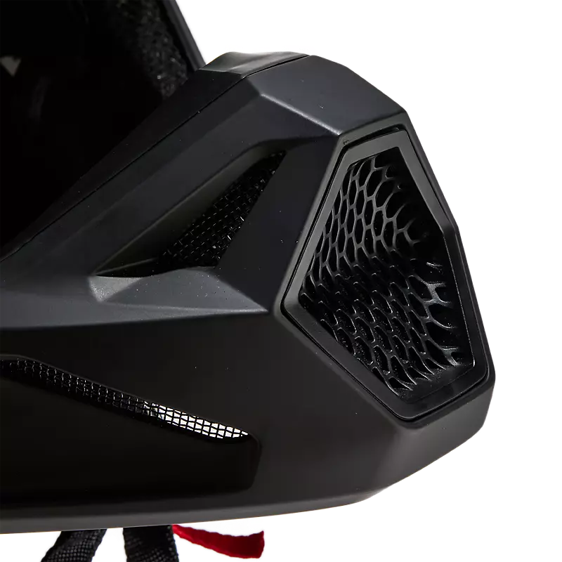 Fox Racing V1 Solid Helmet - Matte Black
