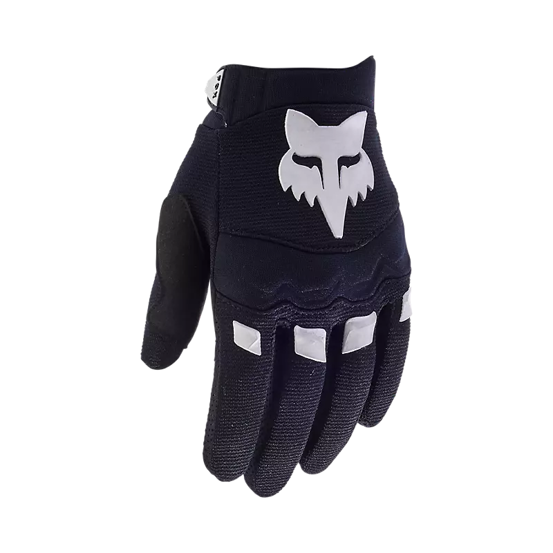 Fox Racing Black Youth Dirtpaw Gloves - Black, Full Finger, X-Small