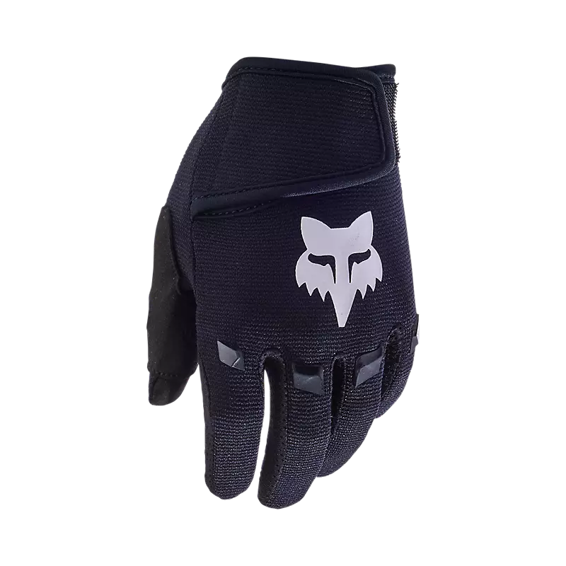 Fox Racing Kids Black Dirtpaw Gloves Full Finger Fox Racing