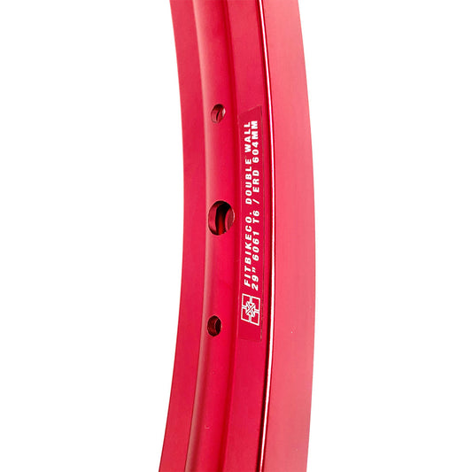 Fit Bike Co. 29" Rim 36h Ano Red