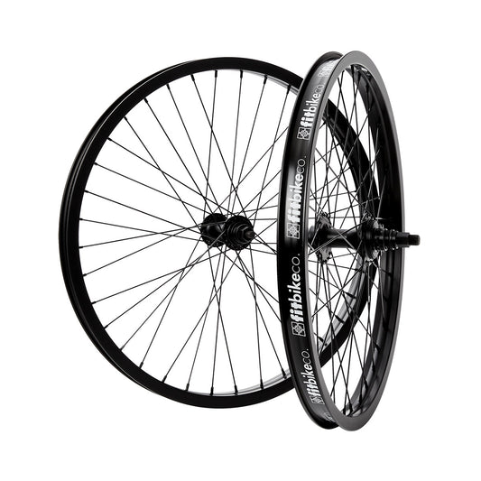 Fit Bike Co. 22" Wheelset RHD 3/8"x14mm 9t Black