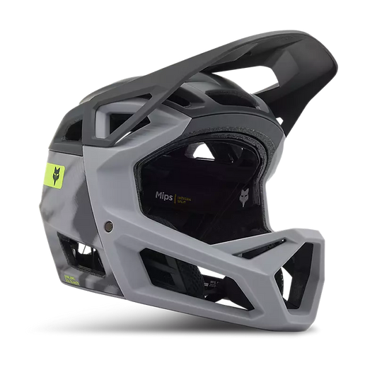 Fox Racing Proframe Taunt Full Face Helmet - Dark Shadow Grey, Small